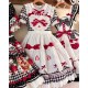 Mademoiselle Pearl Strawberry Cutsew Cardigan Blouses Skirt JSKs and OPs(Reservation/Full Payment Without Shipping)